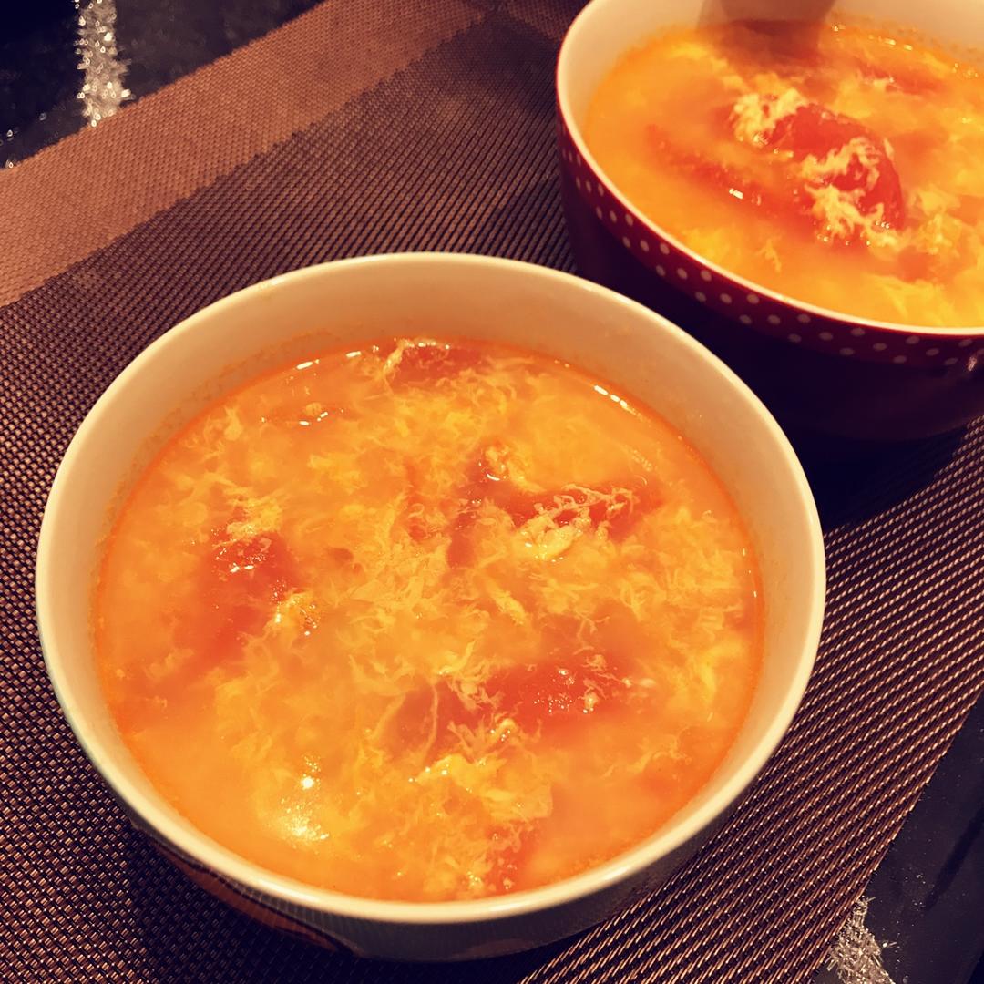 鸡蛋西红柿黄瓜汤