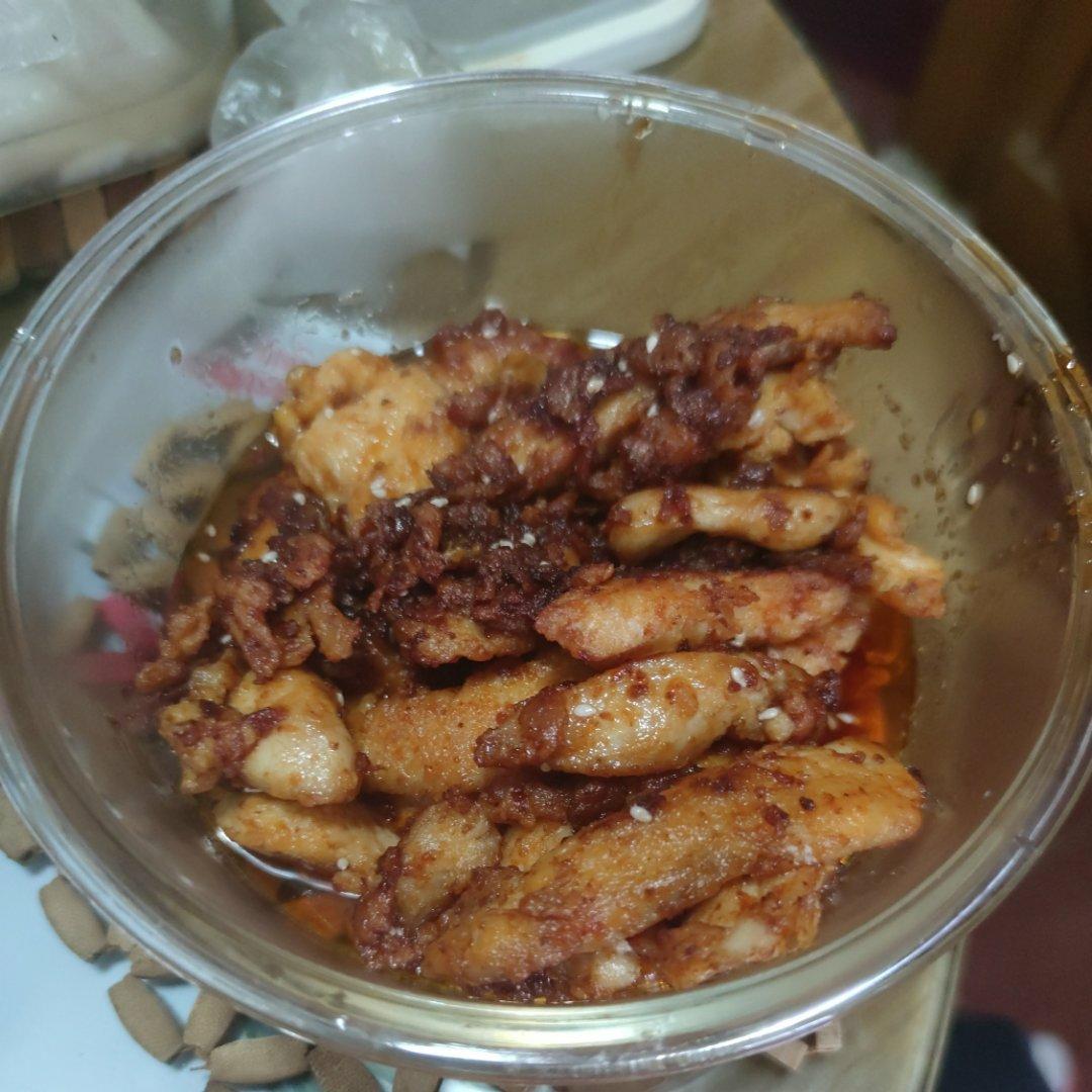 酸甜可口的糖醋里脊(鸡胸肉版)