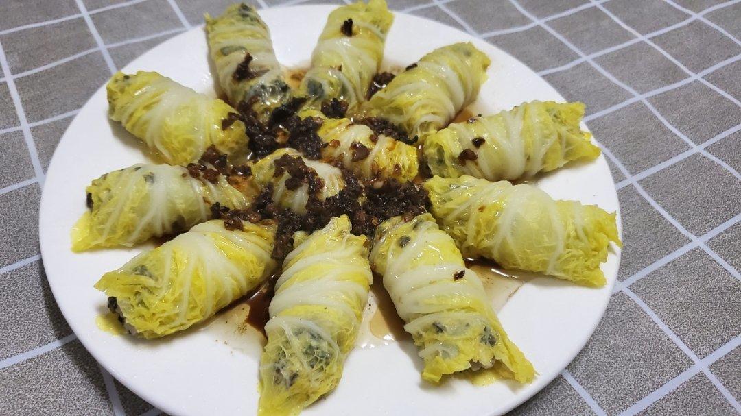 肉酿白菜卷
