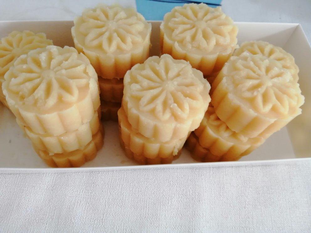 奶香绿豆糕（无豆腥味，超快手不麻烦）