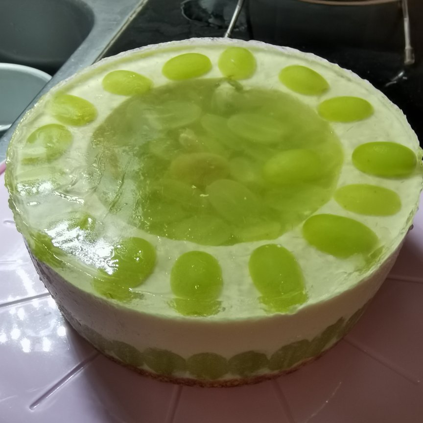 夏日蜜桃果冻芝士蛋糕（6寸）