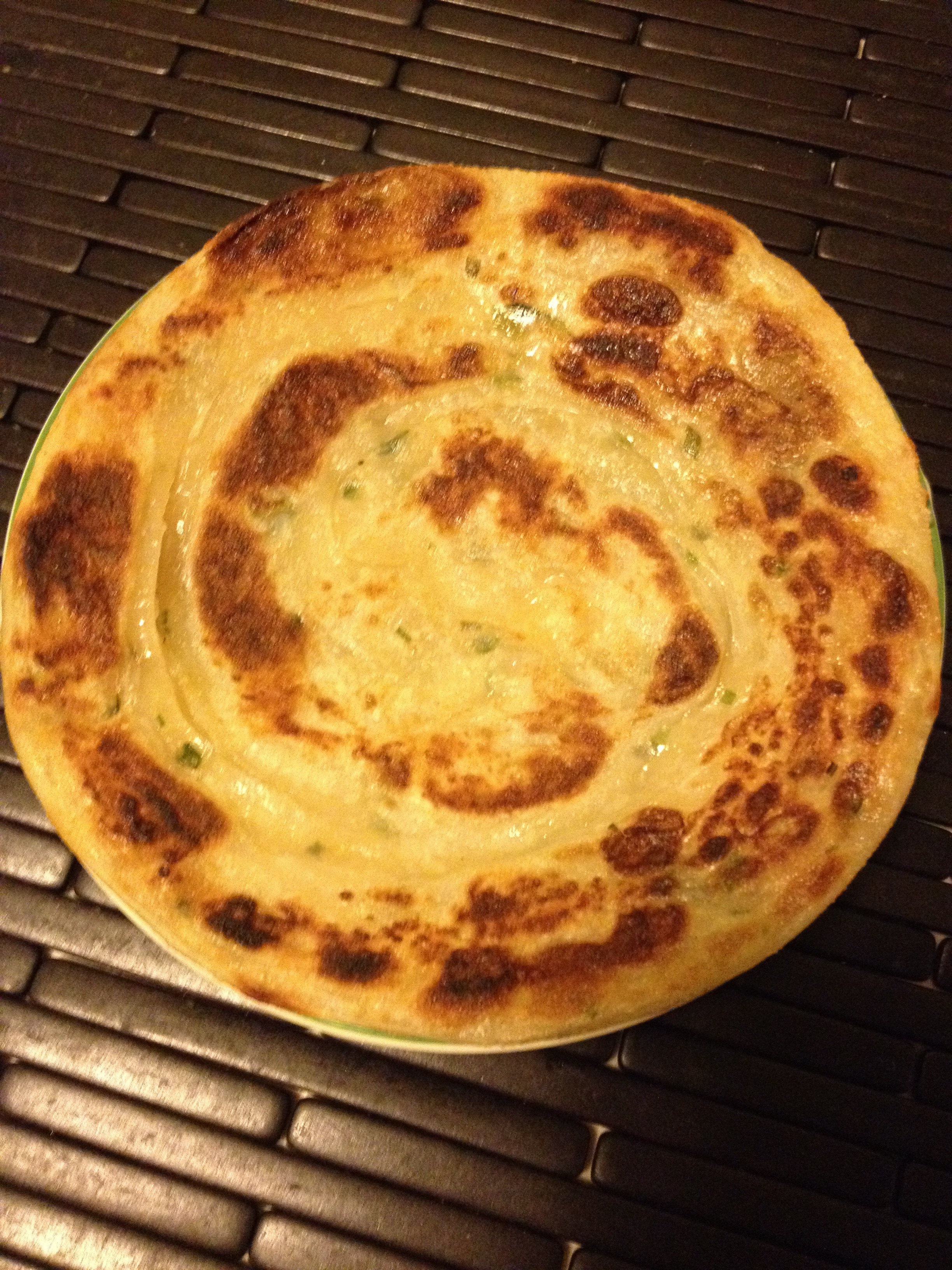 自制葱油饼