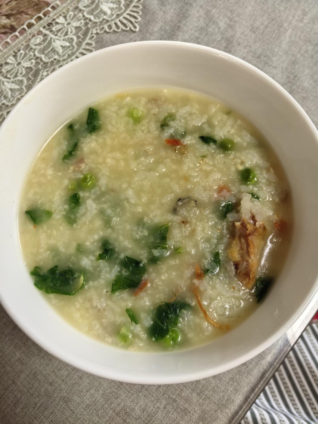 掌握一个秘诀快速煮粥！这么多年的粥都白煮了！巨鲜无比的海鲜鸡粥！