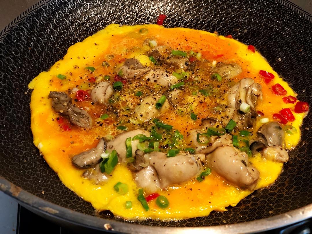 家常生蚝（蚝仔）煎蛋