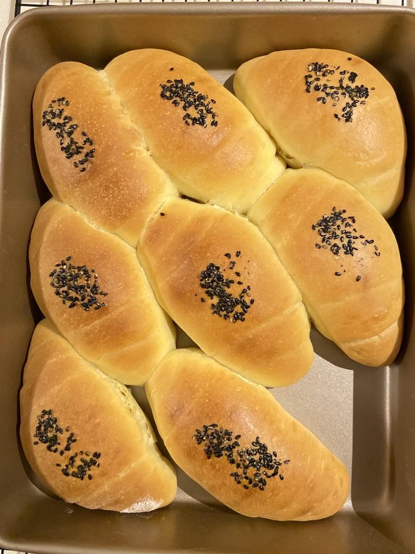 牛奶面包卷（直接法）
