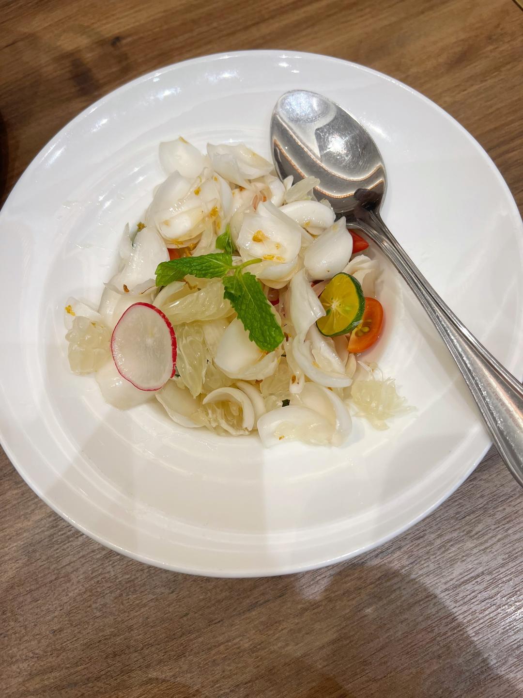 桂花百合柚子沙拉