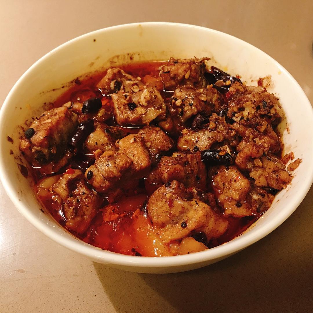 剁椒排骨蒸土豆