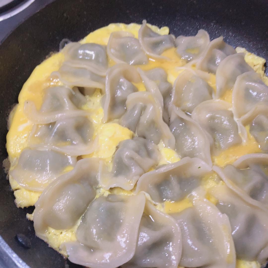 懒人快手抱蛋煎饺