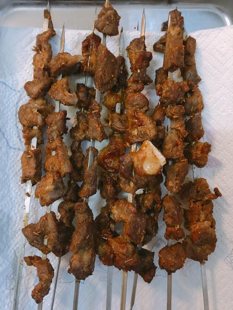 烤羊肉串
（烤箱版）