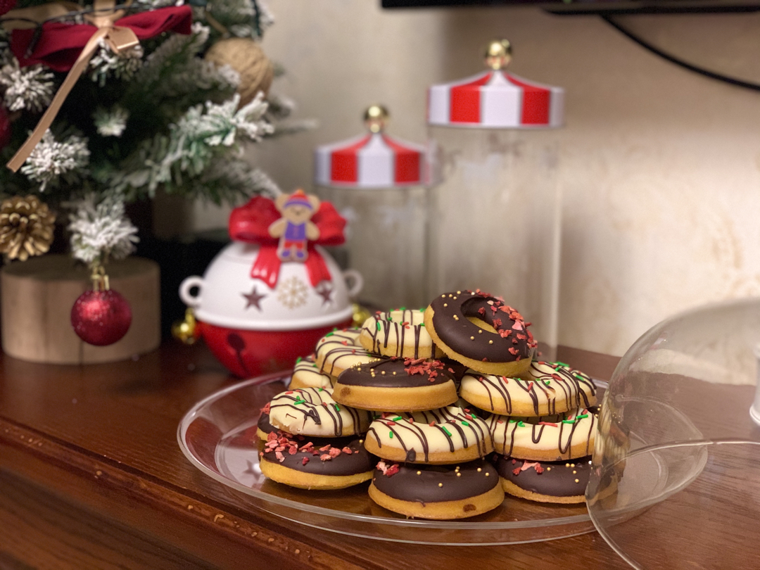 圣诞🎄超快手甜甜圈（绝对让你惊艳的松软版）