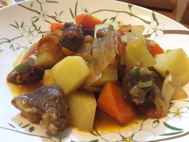 土豆炖牛肉