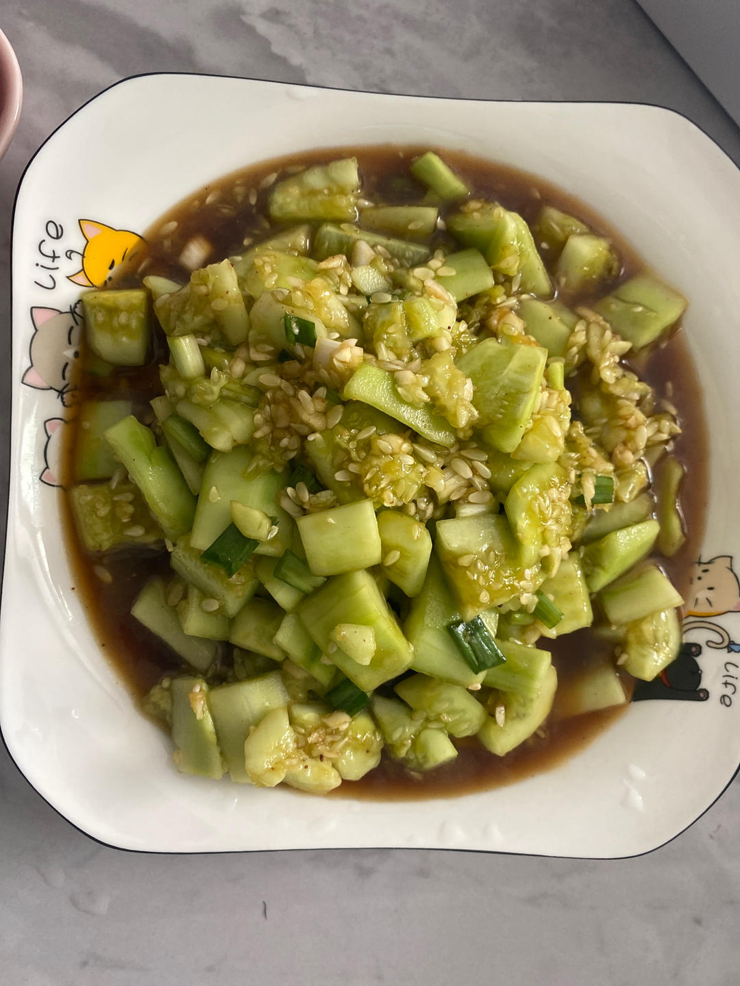 蒜泥凉拌黄瓜