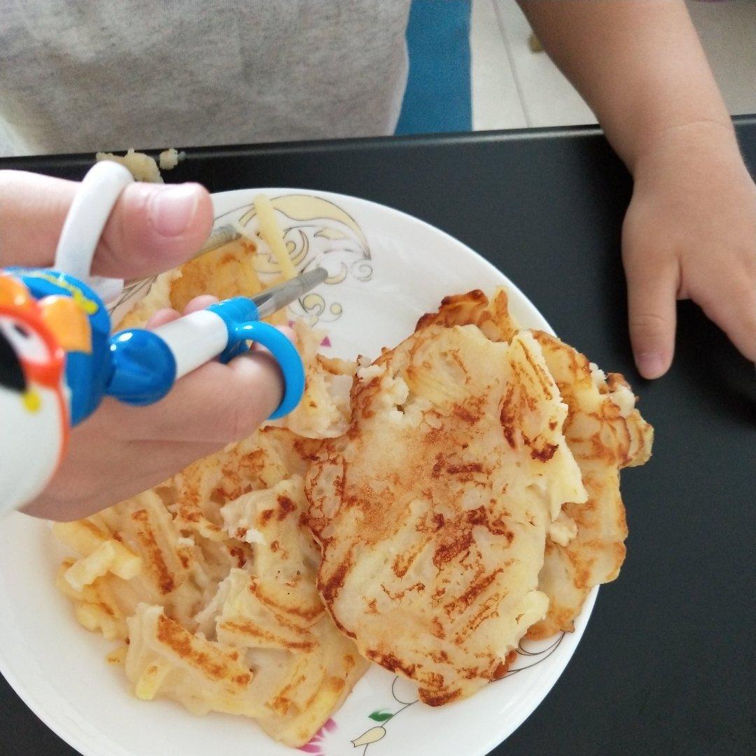 苹果丝煎饼