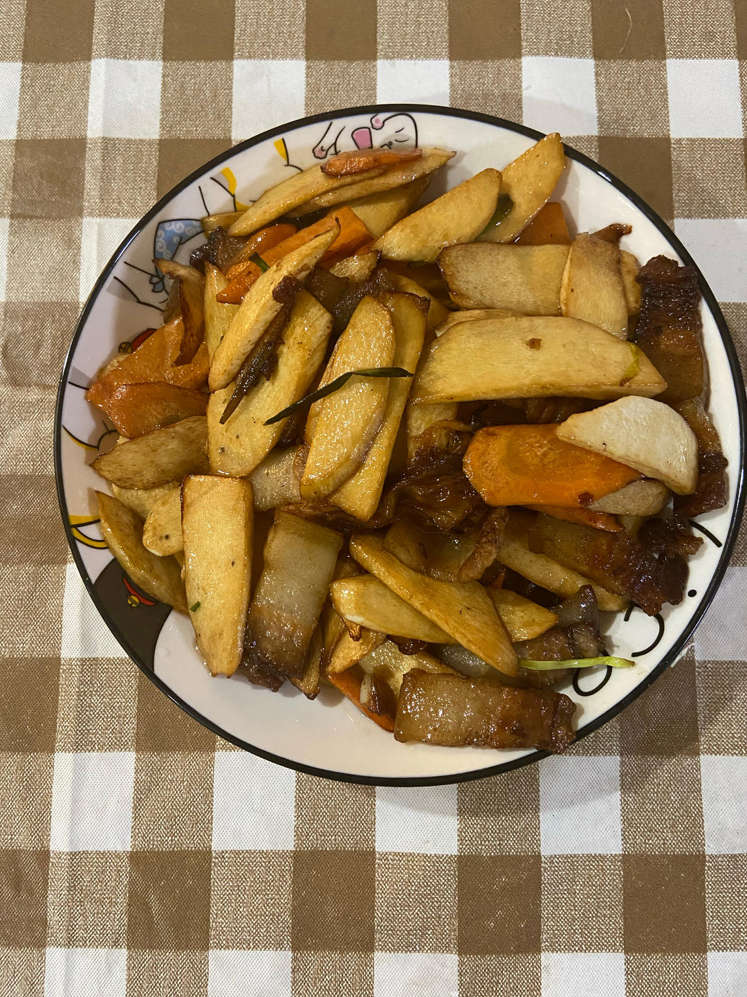三色茭白