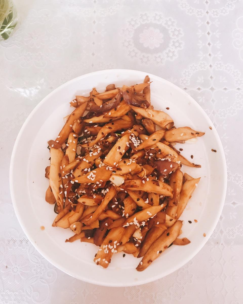 超简单快手菜--蒜香杏鲍菇