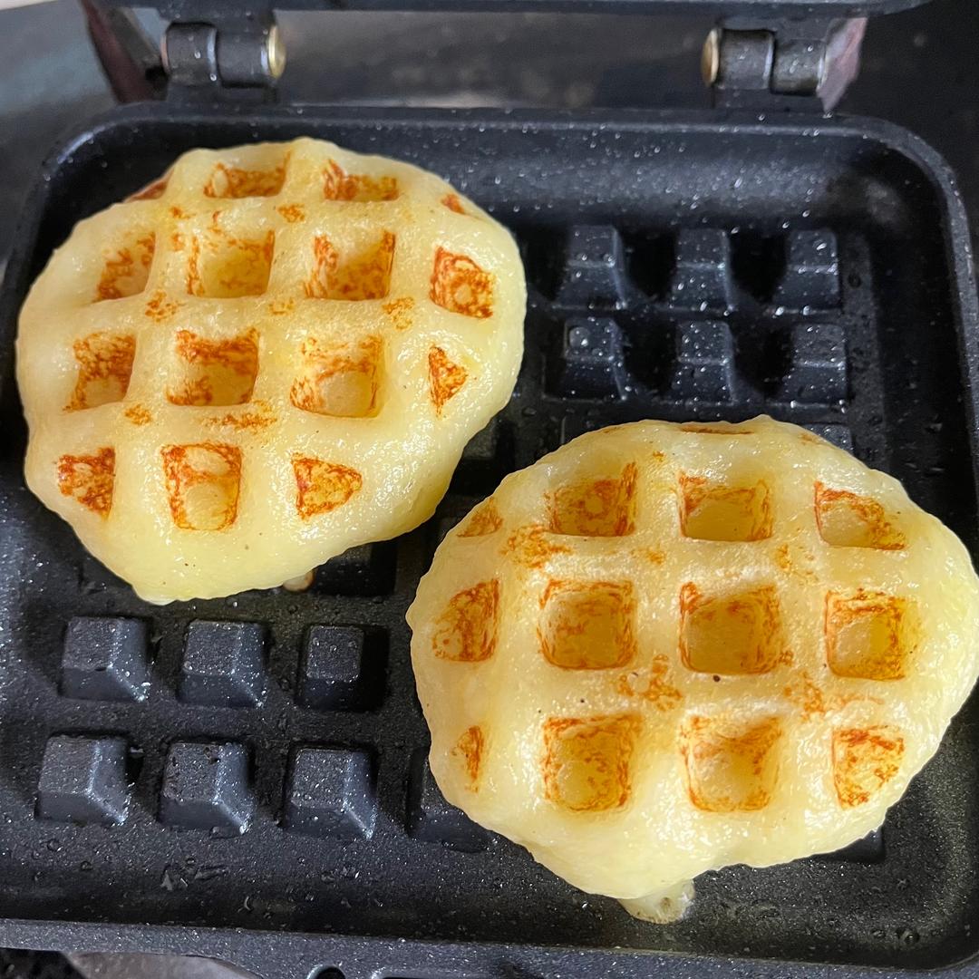 土豆泥华夫饼的做法