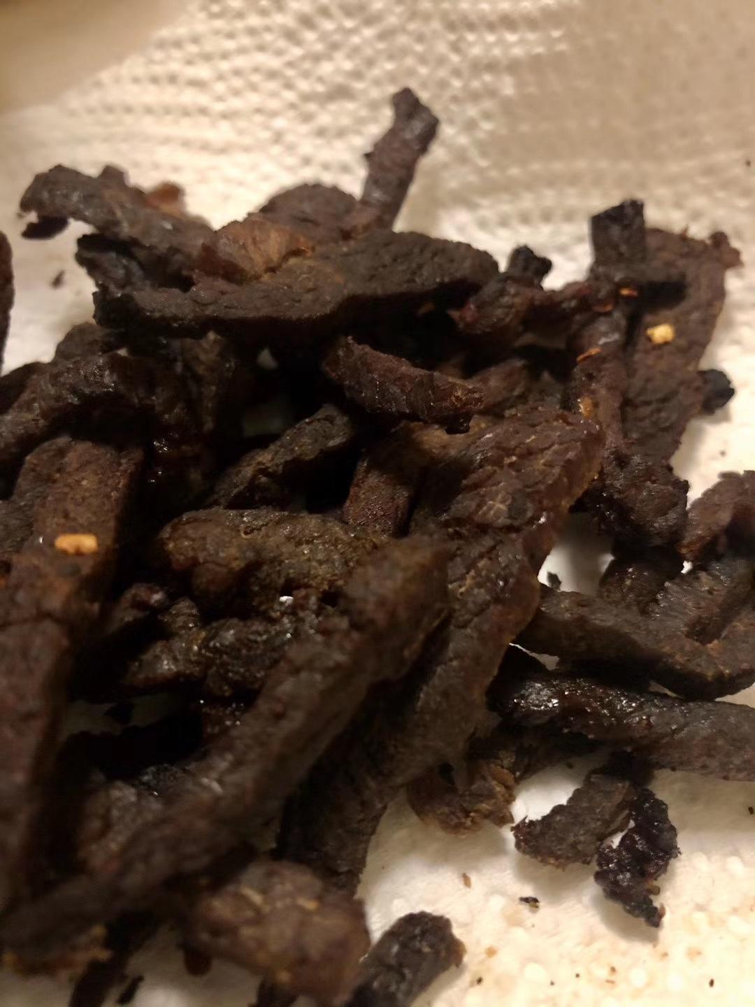 甜辣牛肉干的做法