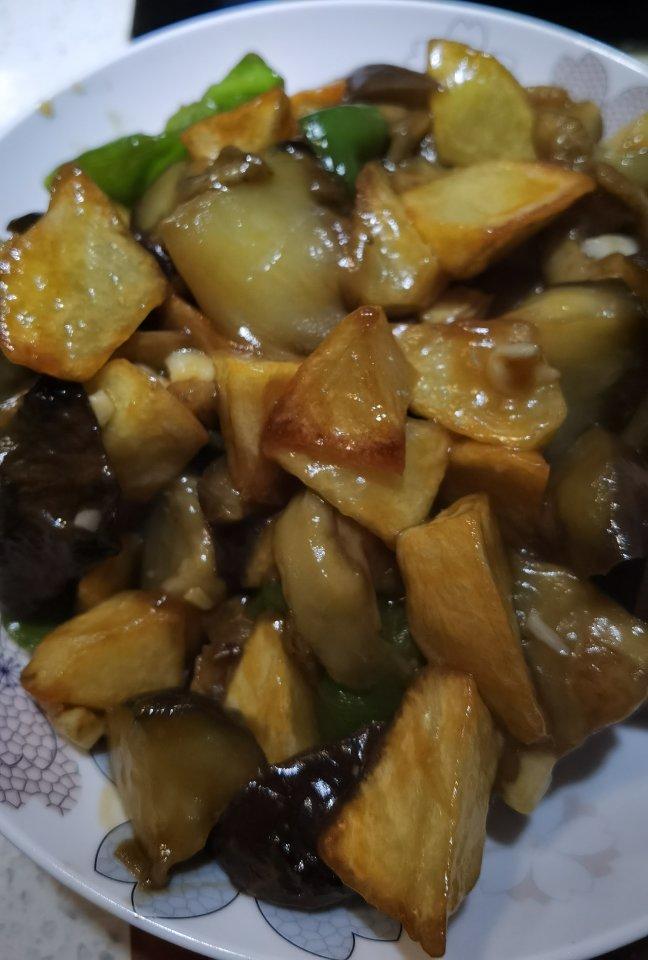 极简少油地三鲜