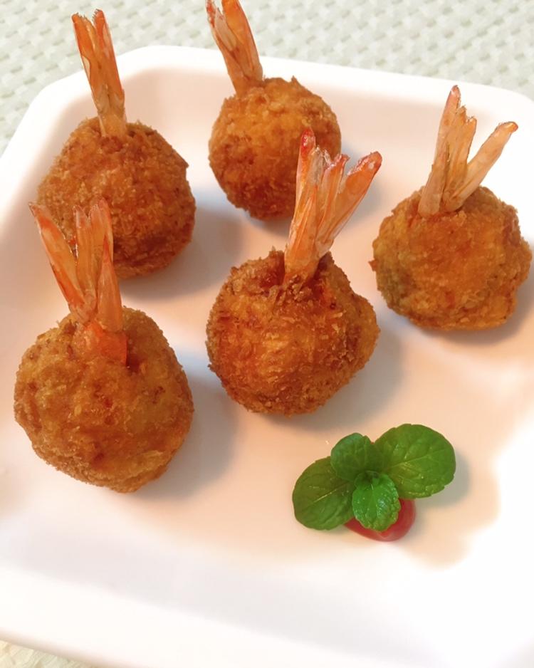土豆芝士虾球
（媲美必胜客）