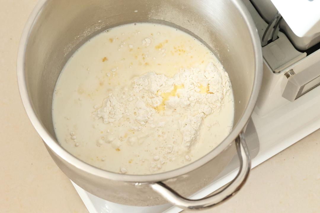 纯奶手撕吐司的做法 步骤1