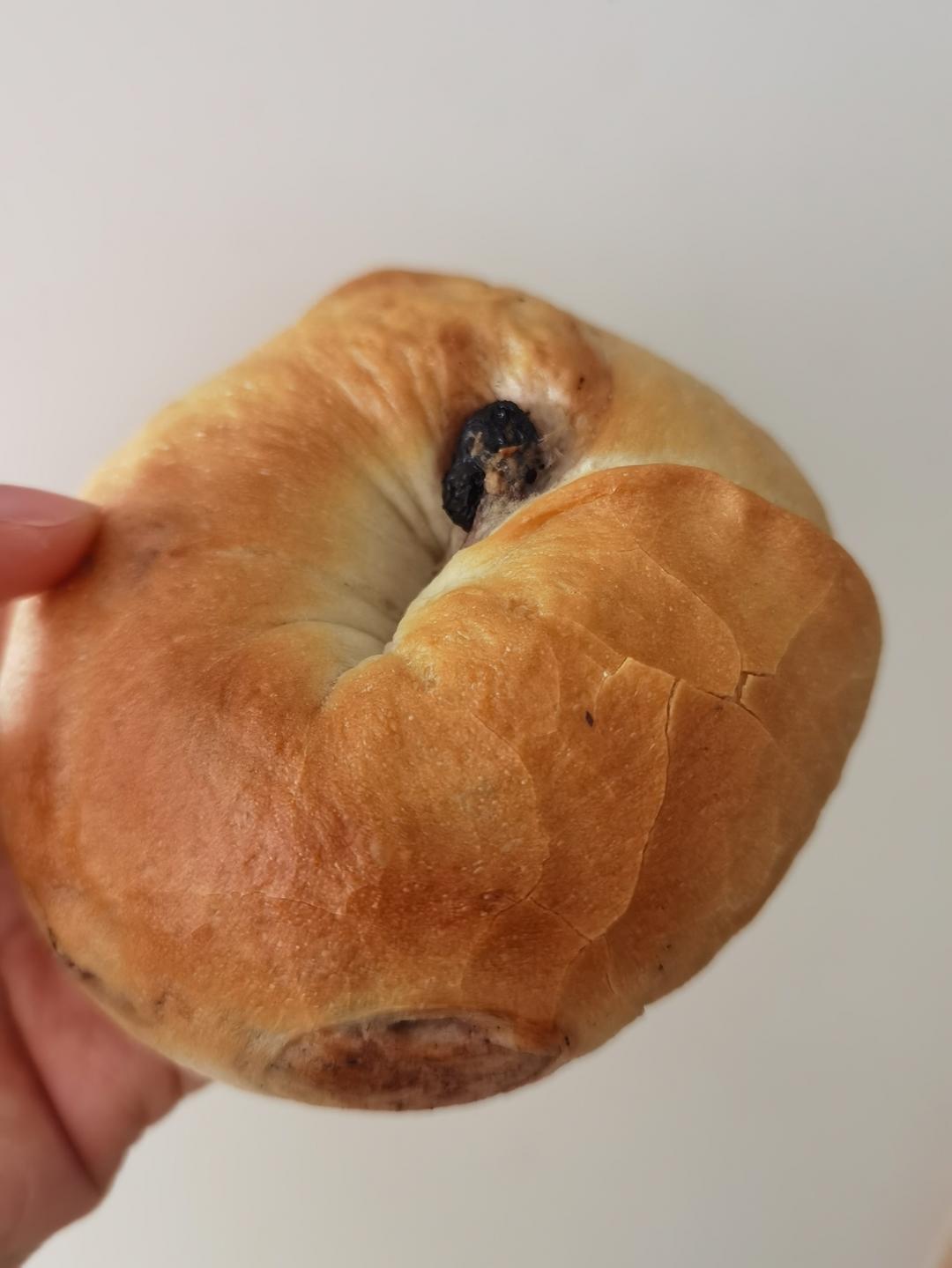 酸甜双莓贝果（冷藏发酵法）丨健康·烘焙