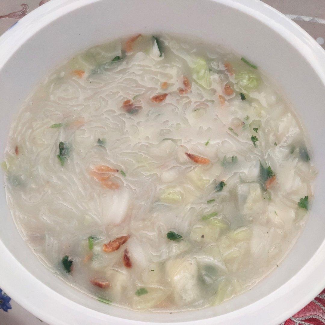 白菜粉丝汤
