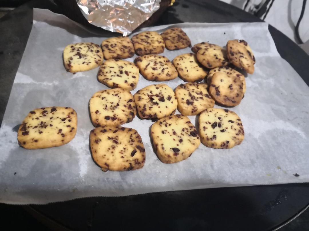 低糖少油版蔓越莓饼干