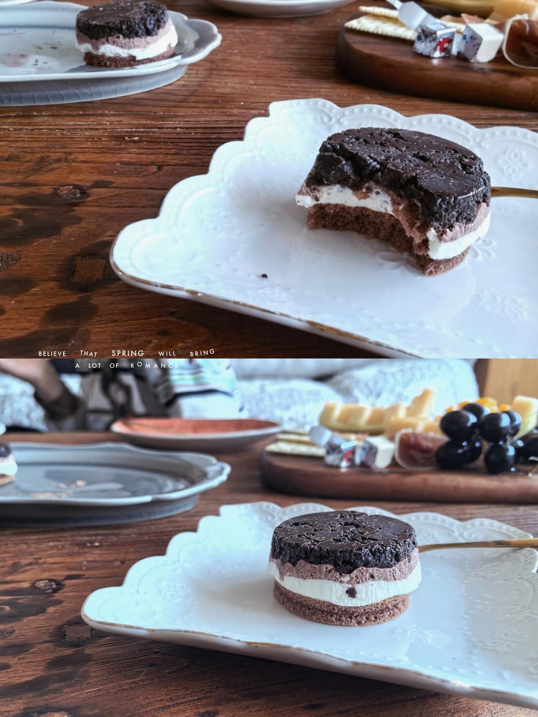 🍫奥利奥半熟芝士 & 奥利奥芝士冰淇淋