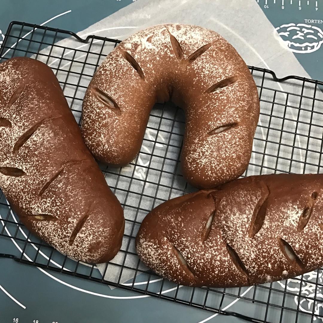 麻薯夹心可可（抹茶）软欧