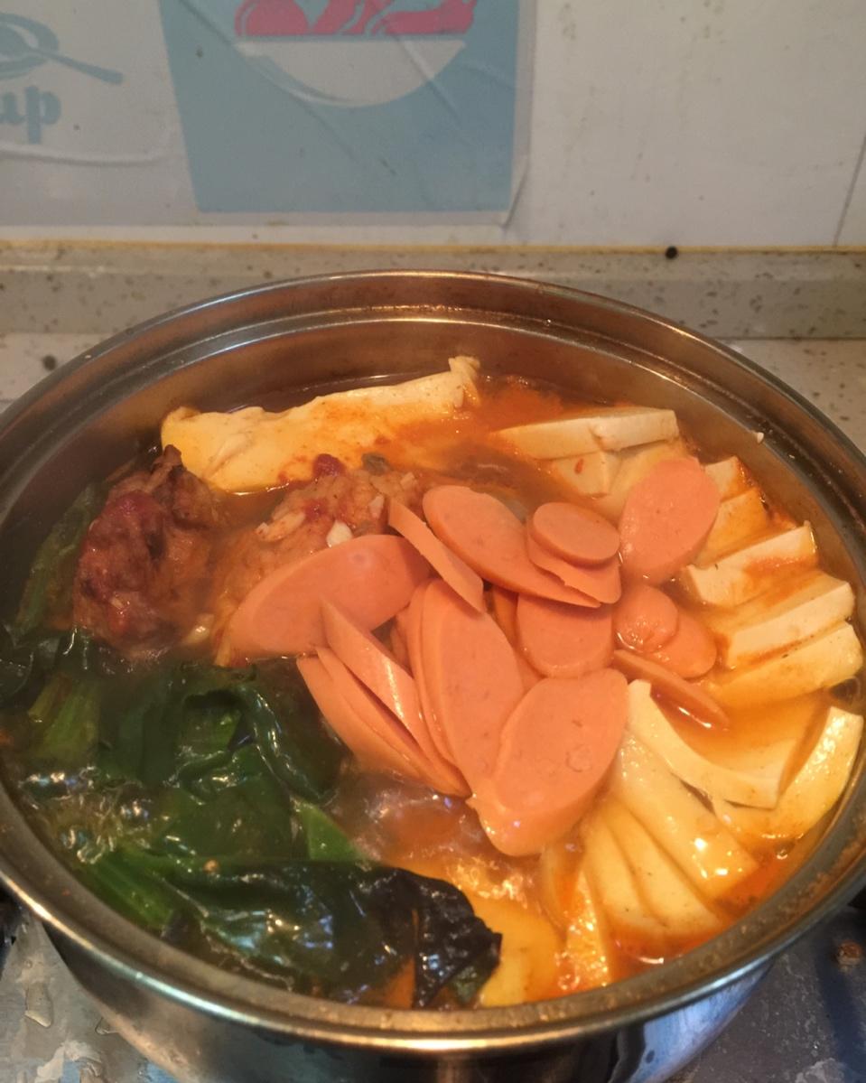 韩国芝士部队火锅