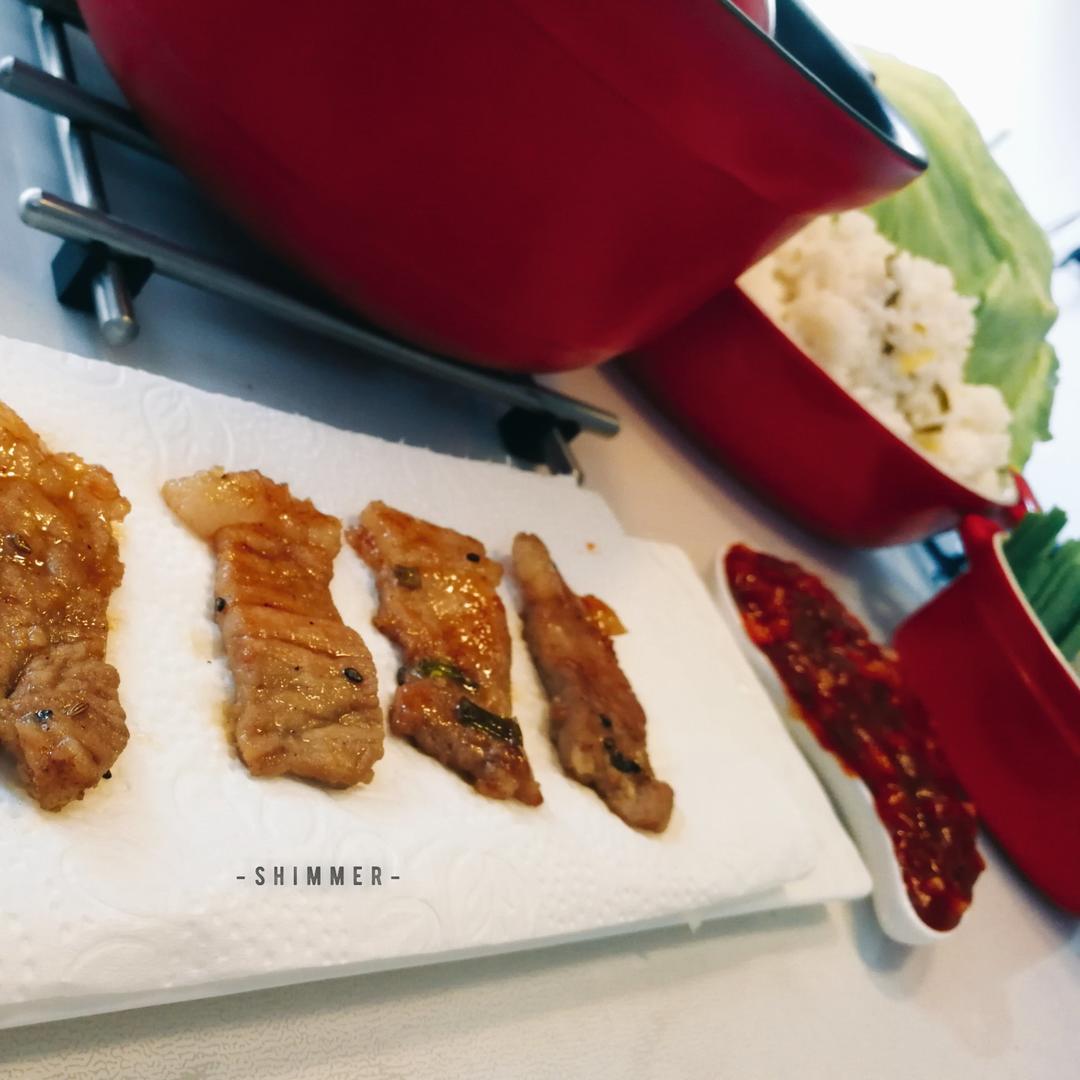 简易韩式烤肉