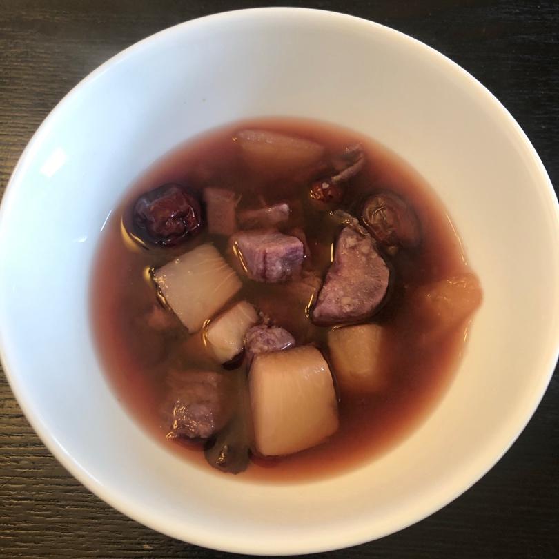 超简单的紫薯糖水