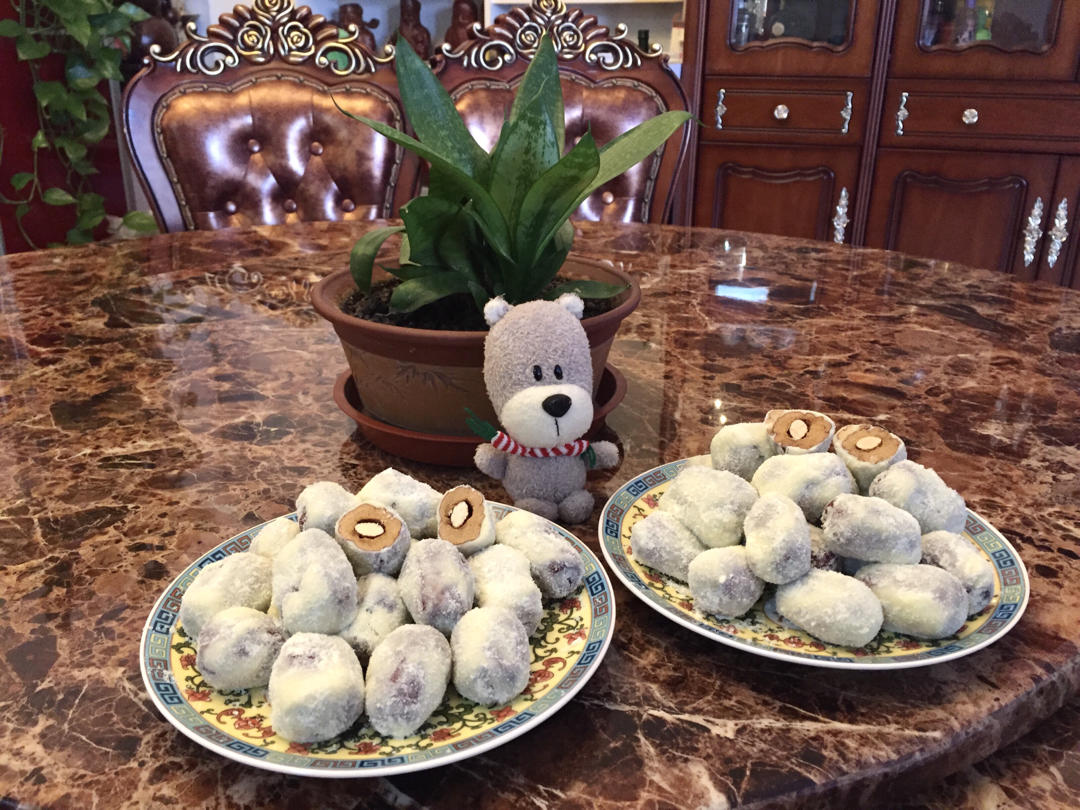 一口一个的美味网红小零食——椰香奶枣