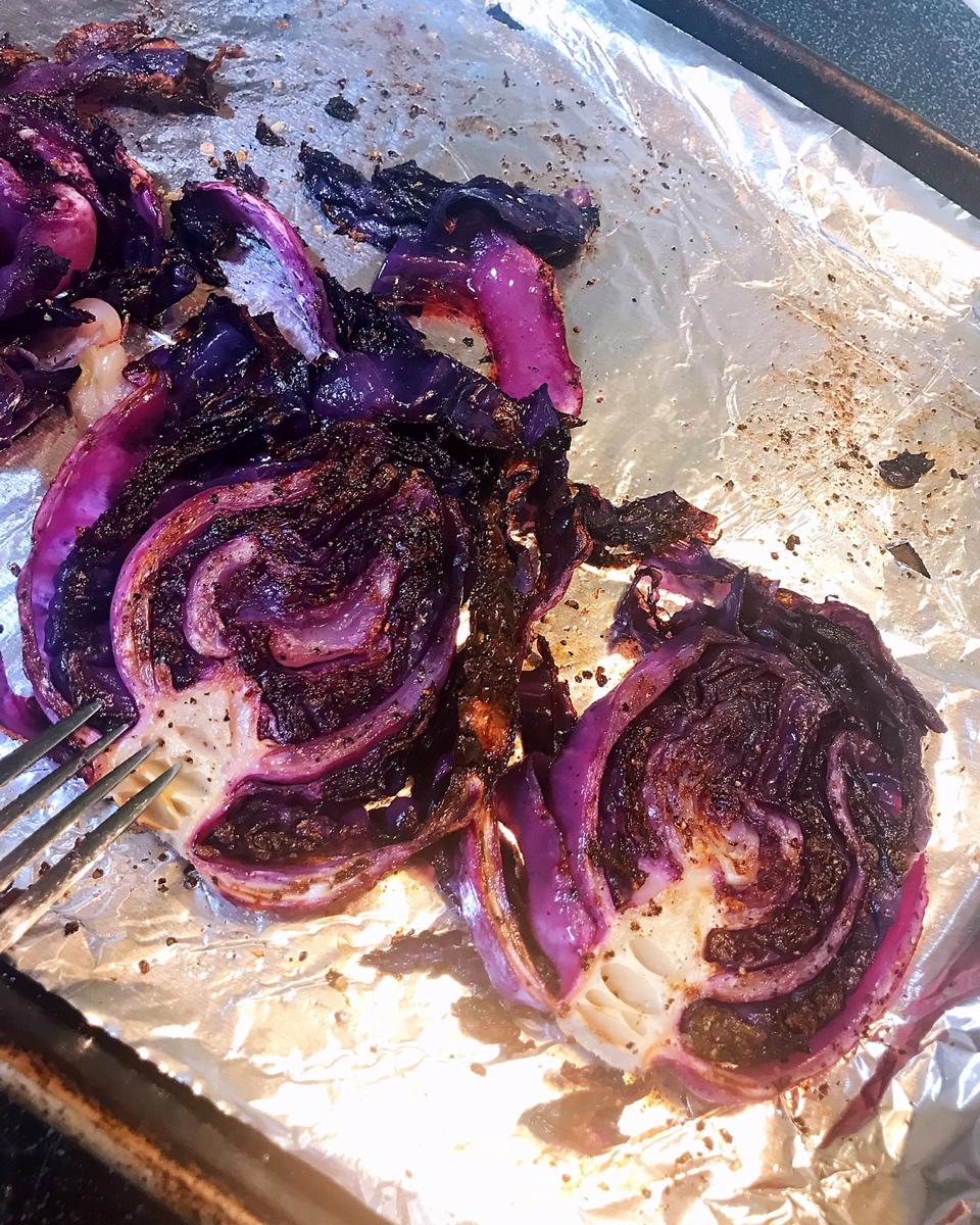 【健康三餐】香烤紫甘蓝