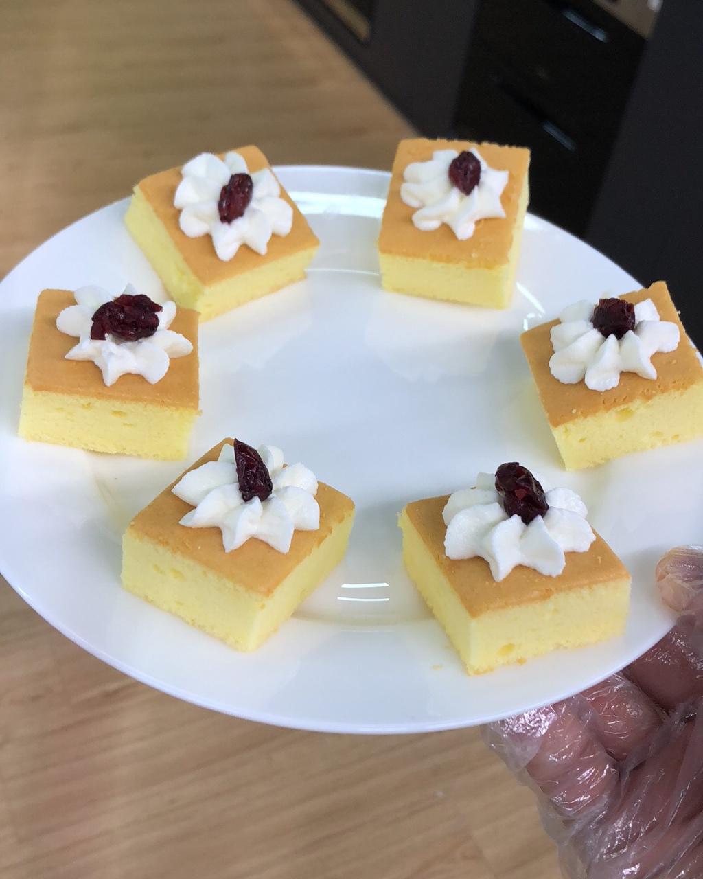 玉树临风啊做的酸奶蛋糕