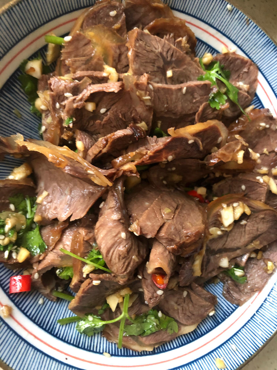 凉拌牛肉