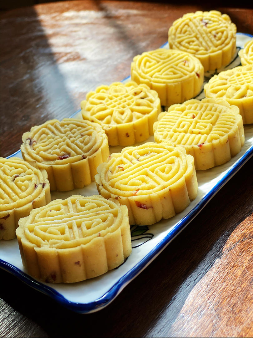 懒汉免炒绿豆沙(绿豆糕)