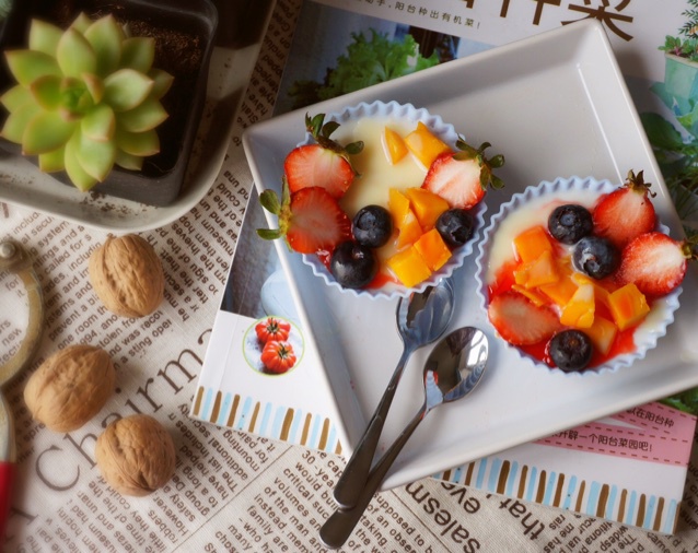 完美牛奶布丁（吉利丁片版）