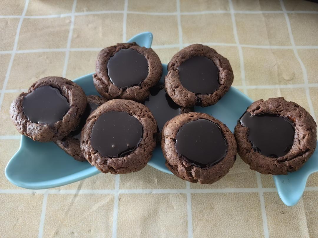 简单0️⃣失败！下午茶小点心｜双重🍫巧克力曲奇🍪
