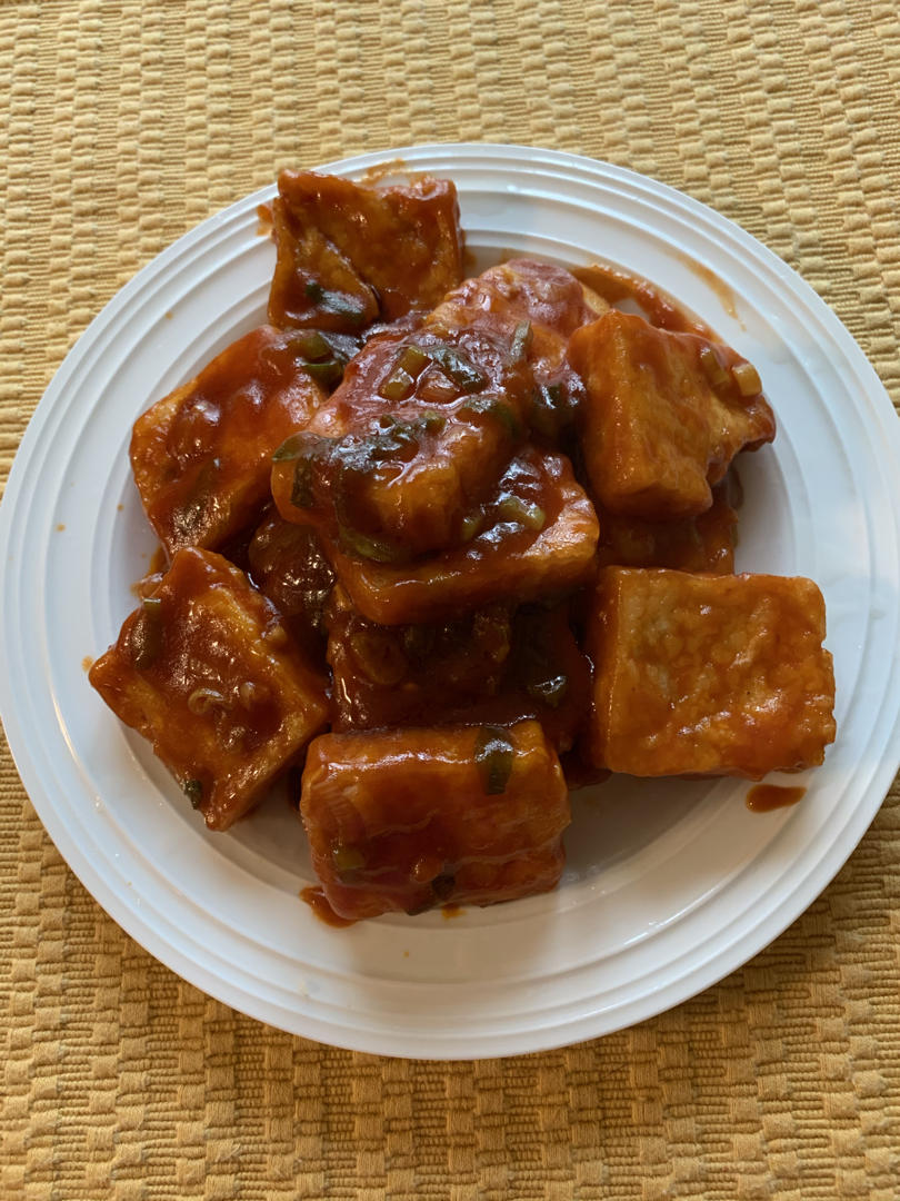 糖醋脆皮豆腐