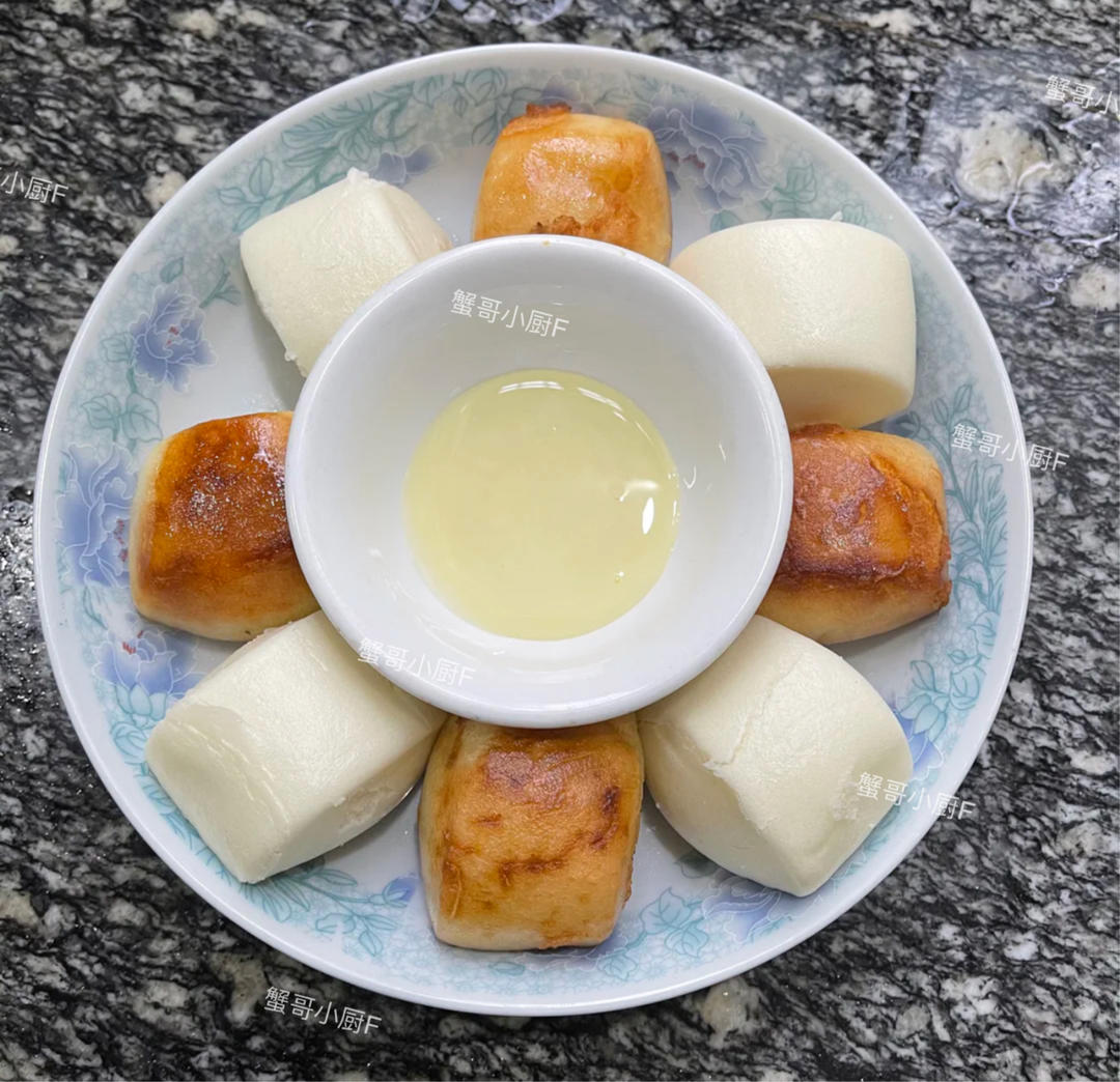 馒头新的吃法，金银馒头的做法