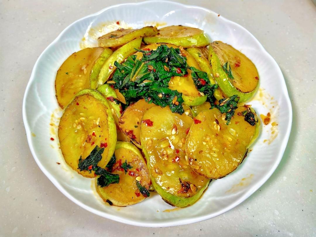 紫苏煎黄瓜｜家常好菜