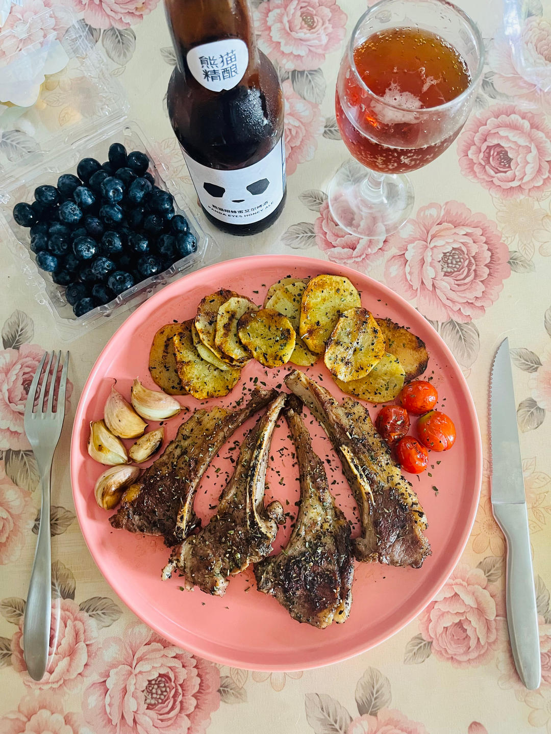 黑椒煎法式小羊排