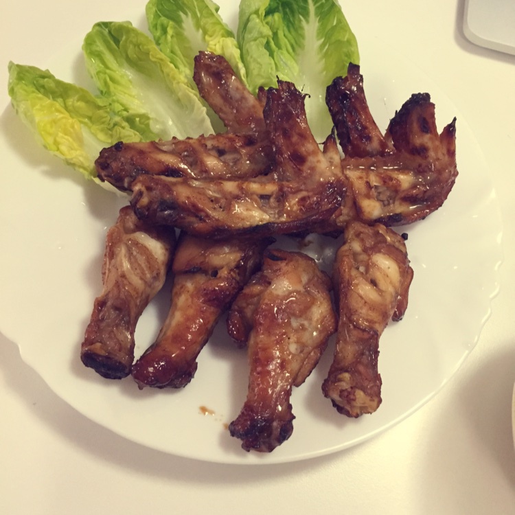 烤箱版蜜汁烤翅