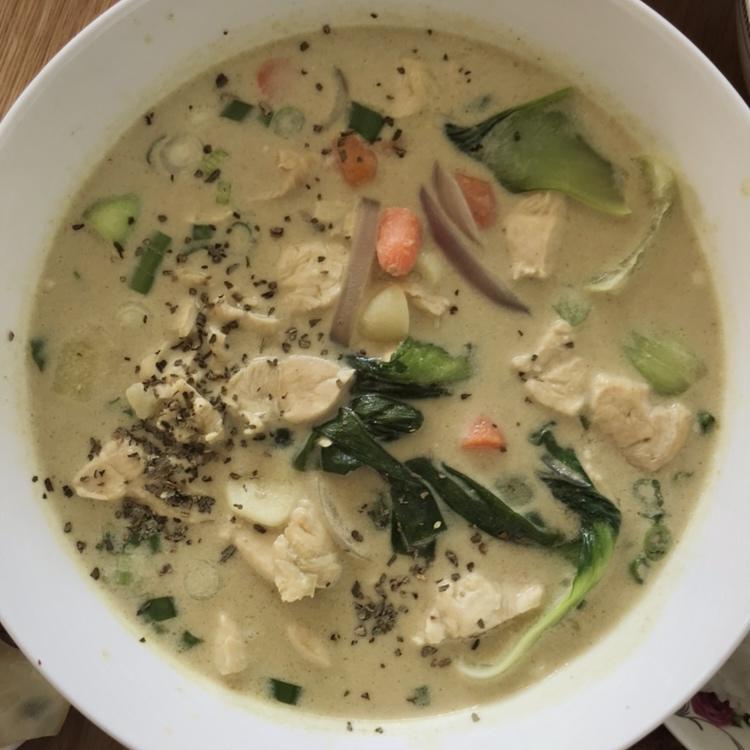 泰式青咖喱鸡