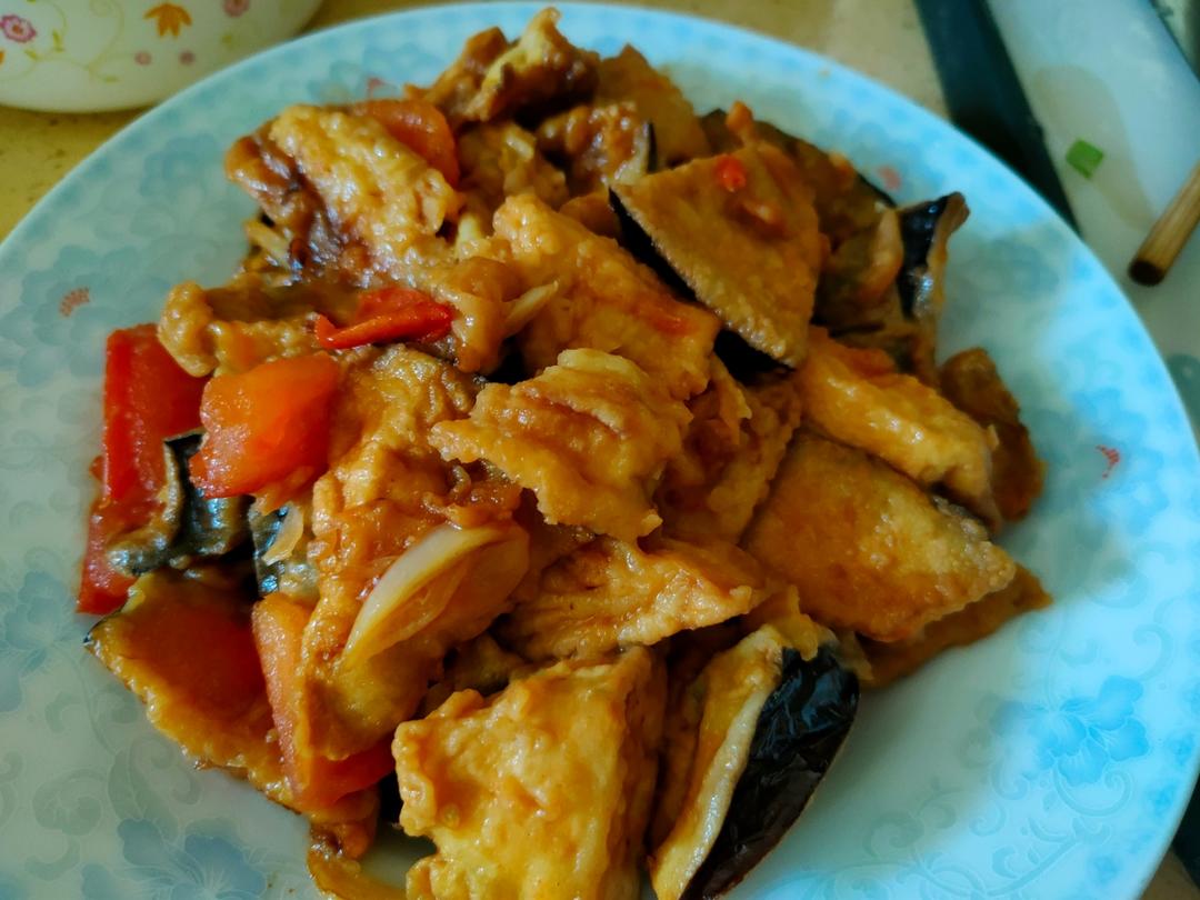 比饭馆好吃的烧茄子