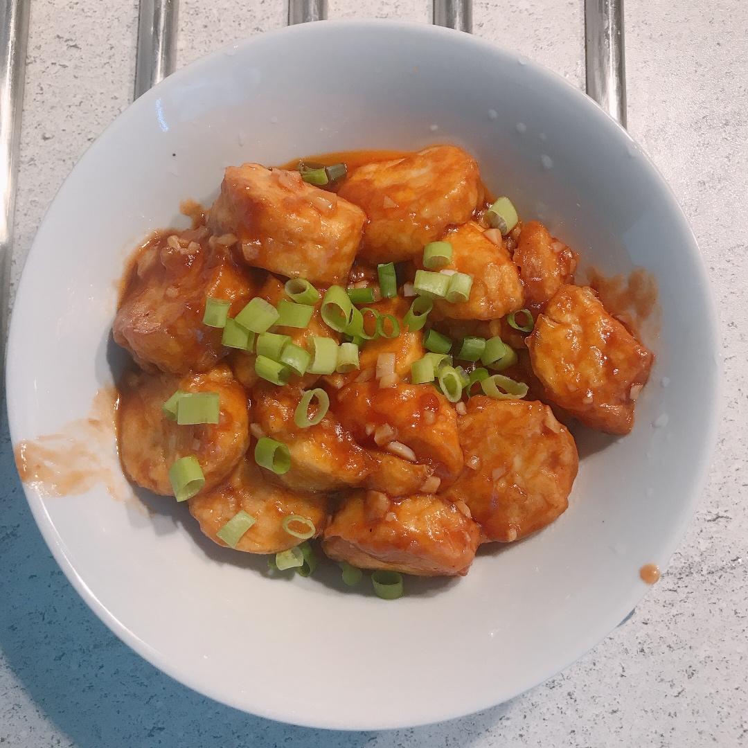 脆皮茄汁日本豆腐