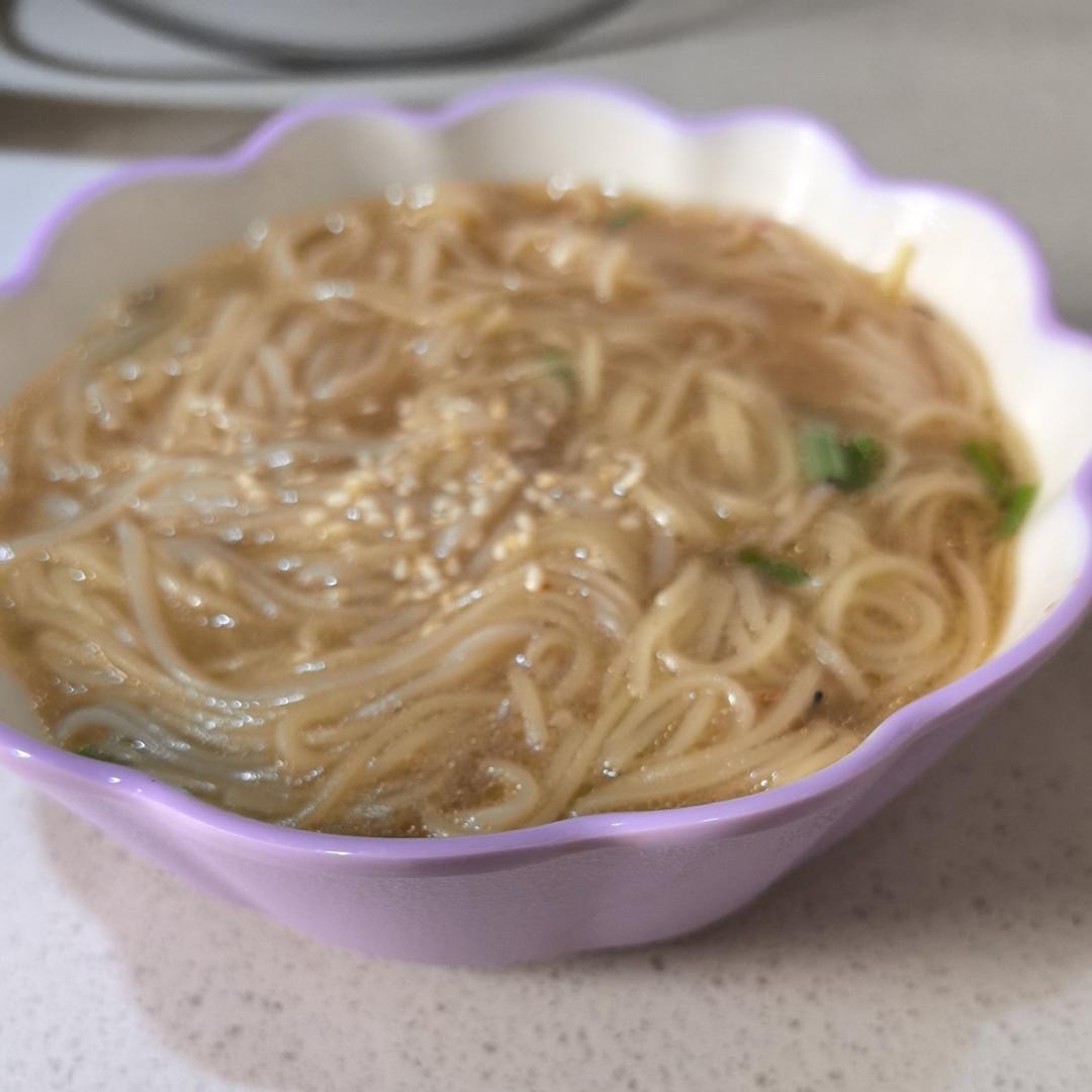 我家一周吃七次的清汤面 味道真的绝了！！