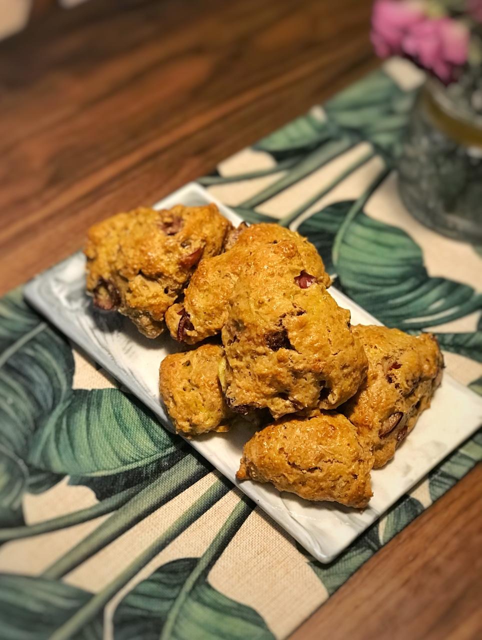 黑莓全麦早餐司康丨健康·烘焙<好好吃饭2>