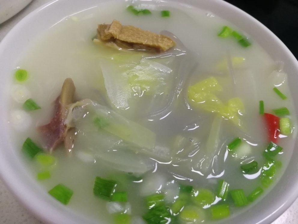 咸鹅白菜粉丝